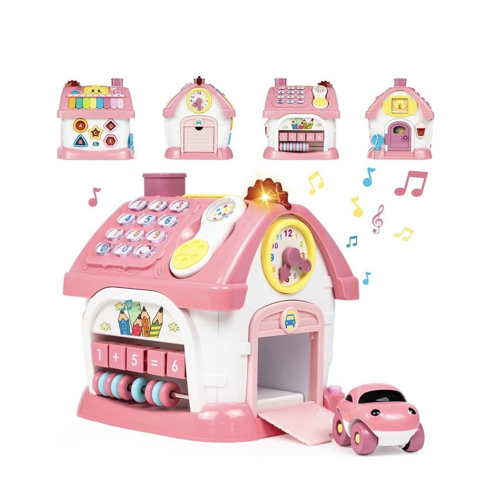 Marstone Toddler Toys for 1 Year Old Girl Gifts Musical Toy House And Car